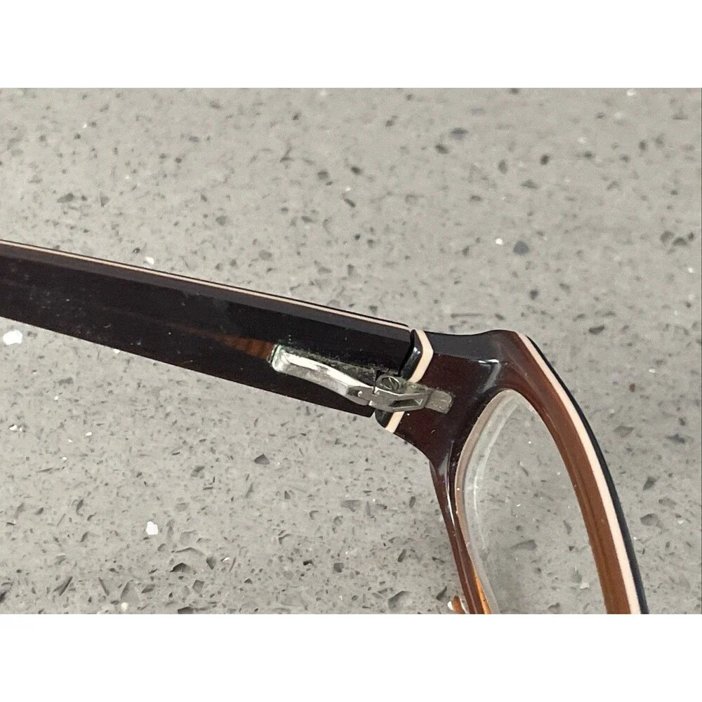 REALITY 3709 BROWN EYEGLASSES FRAMES ONLY 51-16-140 Full Rim Rectangle